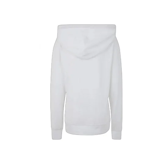 Logo Embroidered Drawstring Hoodie