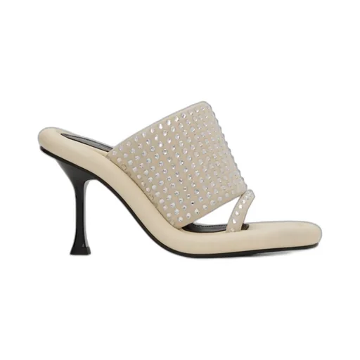 Bumper-Tube High-Heeled Sandals