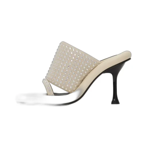 Bumper-Tube High-Heeled Sandals