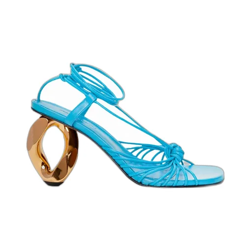 Logo High-Heeled Sandals
