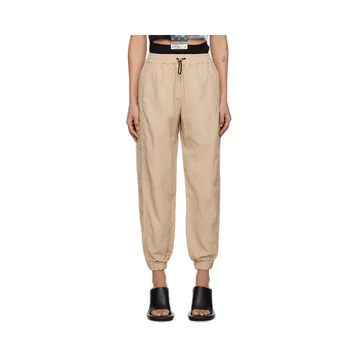 Drawstring Tapered Leg Track Pants