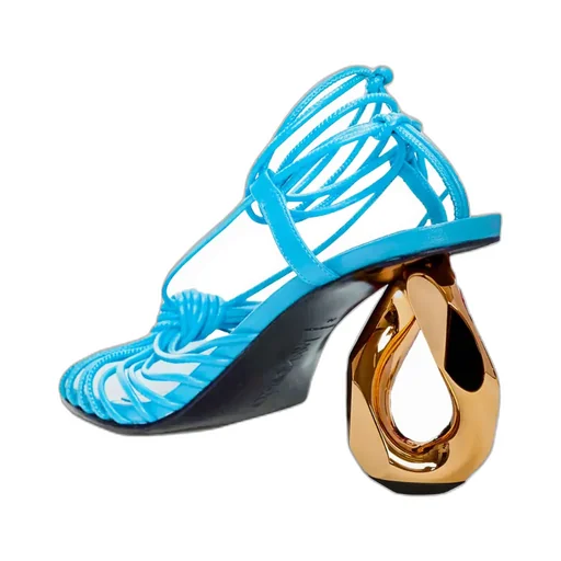 Logo High-Heeled Sandals