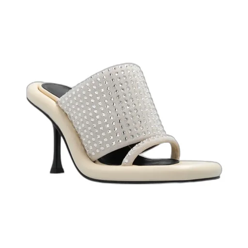 Bumper Embellished Mules
