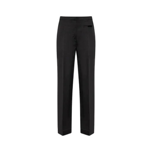 Straight-Leg Tailored Trousers