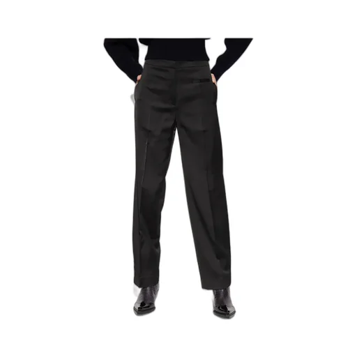 Straight-Leg Tailored Trousers