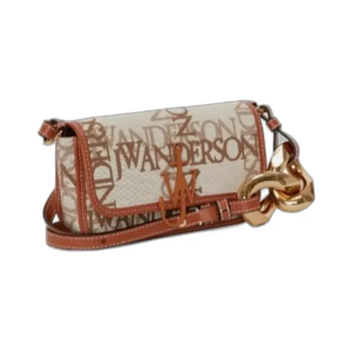 Chain Anchor Logo Plaque Crossbody Bag