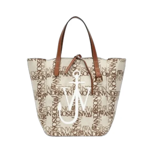 Logo Jacquard Belt Tote Bag