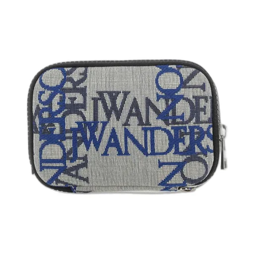 Logo Jacquard Rectangle Shape Beautycase