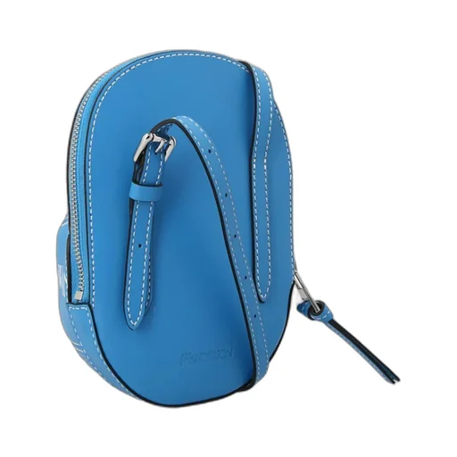Cap Midi Logo Printed Crossbody Bag