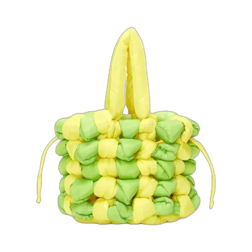 Medium Knotted Bucket Tote Bag