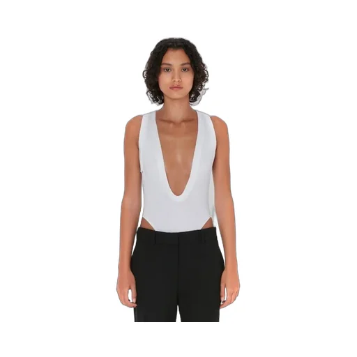 Low Scoop-Neck Bodysuit