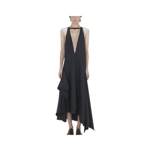 V-Neck Panelled Dress