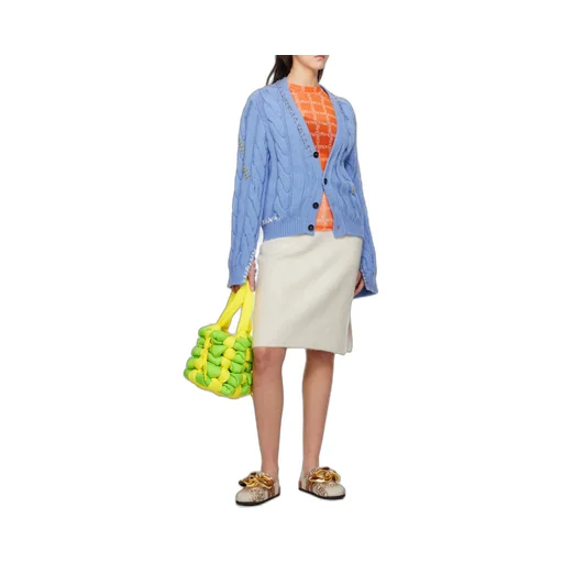 Medium Knotted Bucket Tote Bag