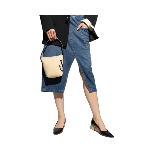 Anchor Chenille Mini Top Handle Bag