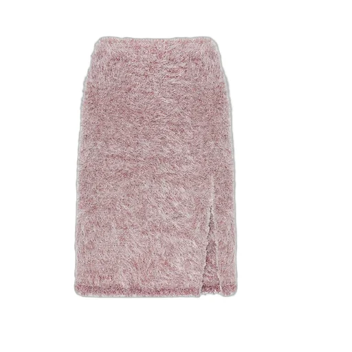 Side-Slit Midi Skirt