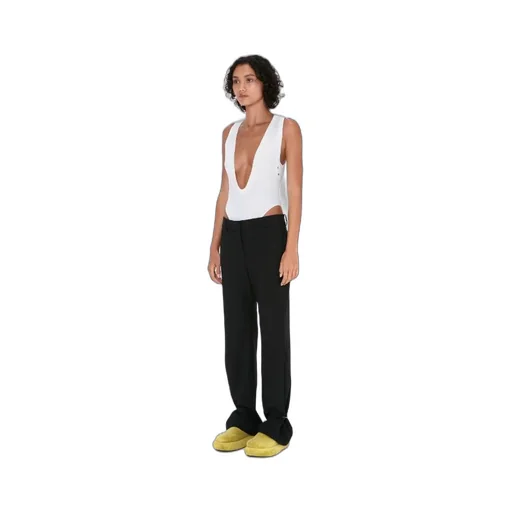 Low Scoop-Neck Bodysuit