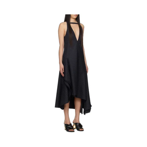 V-Neck Panelled Dress