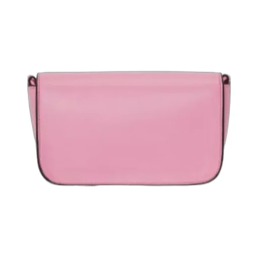 Logo Plaque Anchor Chain Shoulder Bag
