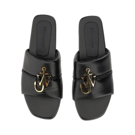 Jw Anchor Plaque Slip-On Sandals