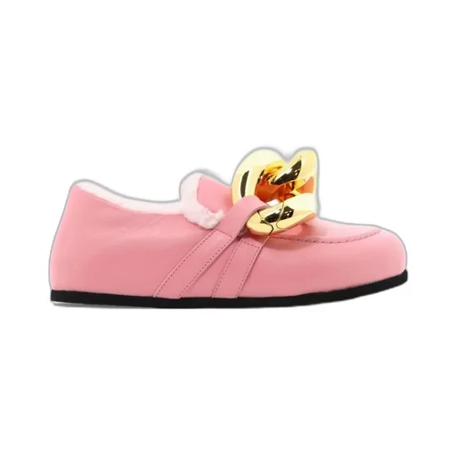 Chain Detail Loafers