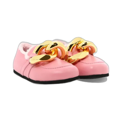 Chain Detail Loafers