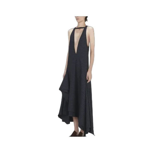 V-Neck Panelled Dress