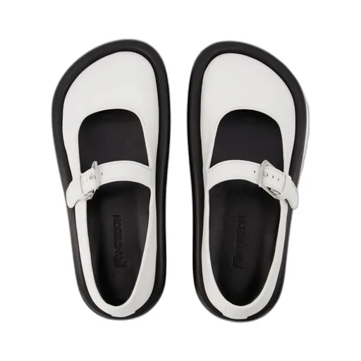 Bumper-Tube Round-Toe Mary Janes