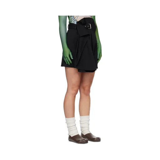 Fold Over Mini Skirt