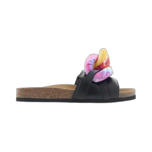 Chain Slide Sandals