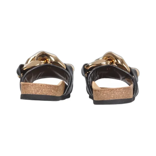 Chain-Link Slip-On Sandals