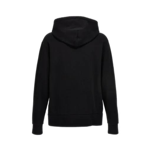 Logo Embroidered Drawstring Hoodie