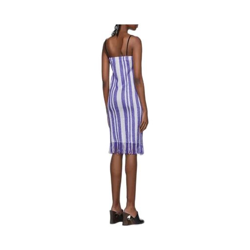 Fringe-Detail Camisole Dress