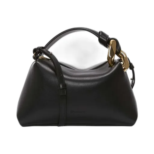 Chain Detailed Top Handle Bag