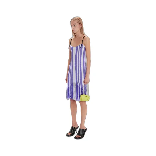 Fringe-Detail Camisole Dress