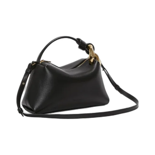 Chain Detailed Top Handle Bag