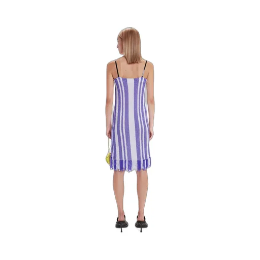 Fringe-Detail Camisole Dress