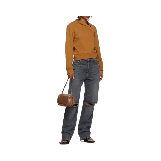 Cut-Out Detailed Denim Jeans