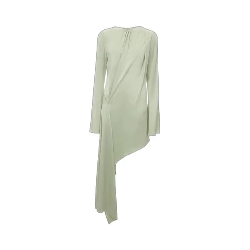 Long Sleeved Asymmetric Dress