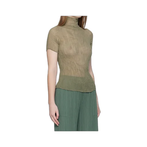 Chiffon Twist 3 Chiffon Turtleneck