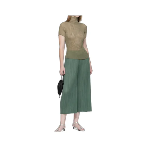 Chiffon Twist 3 Chiffon Turtleneck