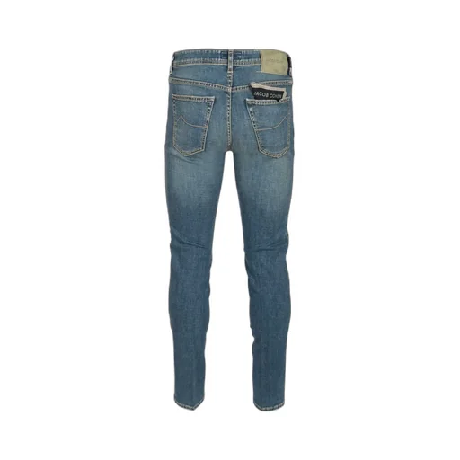 Logo Patch Slim-Fit Jeans