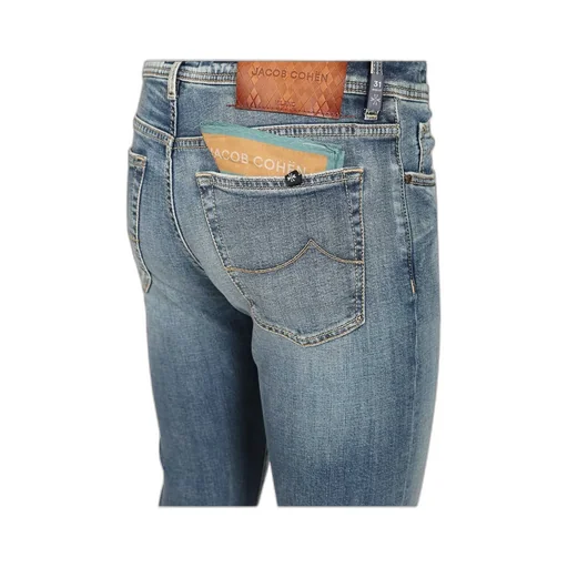 Logo Patch Slim-Fit Jeans