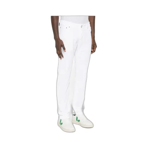 Straight-Leg Casual Pants