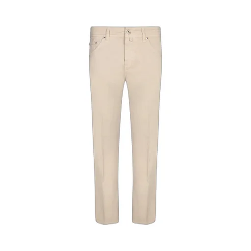 Logo Patch Straight Leg Pants