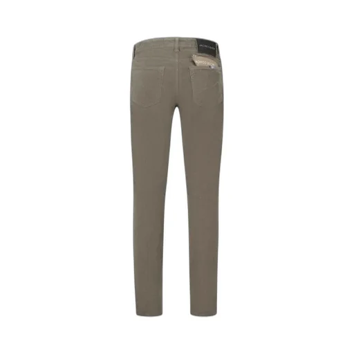 Mid-Rise Straight Trousers