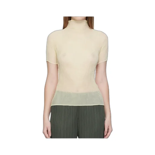 Chiffon Twist 3 Chiffon Turtleneck