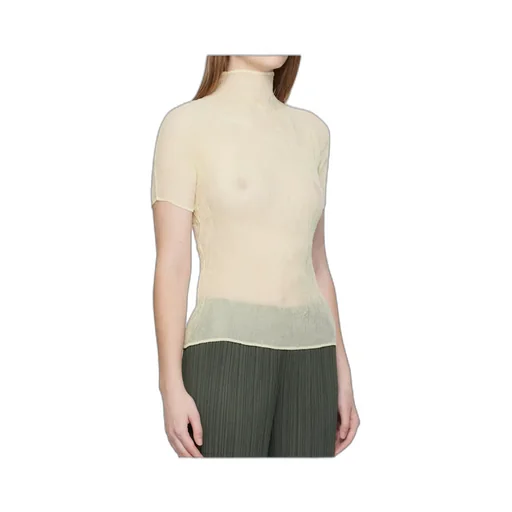 Chiffon Twist 3 Chiffon Turtleneck