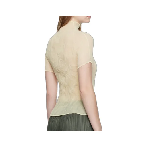 Chiffon Twist 3 Chiffon Turtleneck