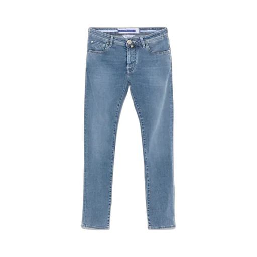 Belt Loop Denim Trousers