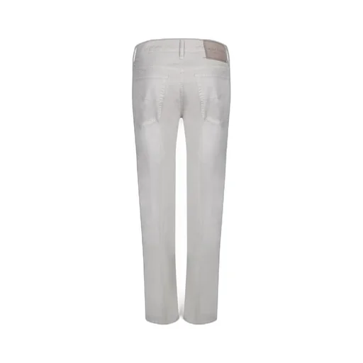 Logo Patch Straight Leg Pants